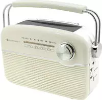 Soundmaster Tr480be Akku-radio Ukw Ukw Solarpanel Beige
