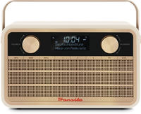 TechniSat Transita 120 Beige 0001/3992 Portables DAB+/UKW Digitalradio Retro