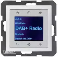 Berker Radio DAB+ S1/B..x pw. mat 29849909