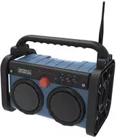 SOUNDMASTER DAB85BL Akku-/Elektro-Baustellenradio