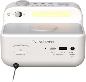 PURE Moment Charge Baumwollweiß – Kristallklarer Empfang für audiophilen Genuss