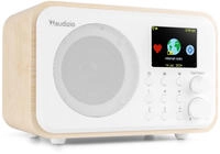 Audizio Vicenza WiFi Internetradio mit DAB+ und Akku wei&szlig; (TRO102.450)