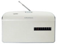 Grundig Music 60X WS wei&szlig;/grau UKW/MW,Batterie-/Netzbetrieb