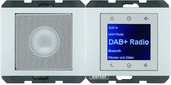 Berker Radio Touch UP DAB+ K.x mit Lautsprecher alu (29807003)