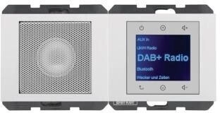 Berker Radio Touch UP DAB+ Bluetooth K.x mit Lautsprecher polarwei&szlig; gl&auml;nzend (30807009)