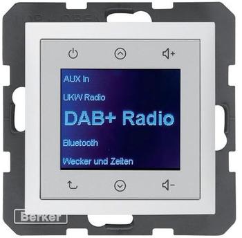 Berker Radio Touch UP DAB+ Bluetooth S.1/B.x polarweiss matt (30849909)