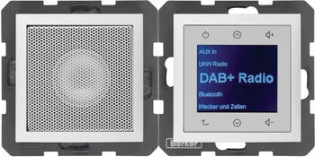 Berker Radio Touch UP DAB+ S.1/B.x mit Lautsprecher polarweiss matt (29809909)