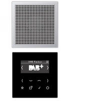 JUNG DABAL1, Jung DABAL1 Smart Radio DAB+ Set Mono Aluminium Serie LS