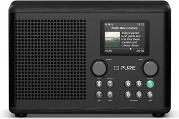 Pure Classic H4i (Internetradio DAB+ FM Bluetooth) Radio Schwarz