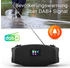 Xoro DAB 800 DAB+ FM BT IP44 (DAB+ DAB FM Bluetooth) Radio Schwarz