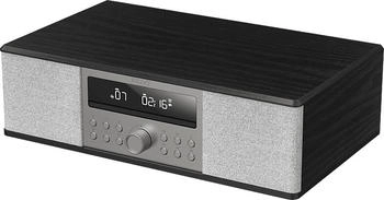 Peaq PDR 290 DAB+ Radio mit CD, DAB+/FM, DAB+, FM, Bluetooth, Schwarz/Silber