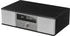 Peaq PDR 290 DAB+ Radio mit CD, DAB+/FM, DAB+, FM, Bluetooth, Schwarz/Silber