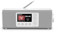 Hama Digitalradio "DR2002", FM/DAB/DAB+/Bluetooth&reg; RX, Radiowecker, Stereo, Wei&szlig;