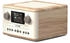 PURE Pure Classic C-D4 Cotton White/Oak EU/UK (DAB+ FM Bluetooth) Radio Weiss