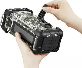 Sangean A500555 – Sangean A500555 vereint digitale Vielfalt mit autarker Energieversorgung