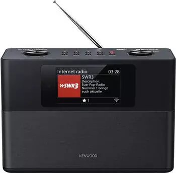 Kenwood CR-ST120S-B – Kenwood CR-ST120S-B vereint digitale Vielfalt mit klassischer Eleganz