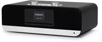 Roberts Dab Fm Bt USB CD Stereo Blutune 300le Bois Noir (DAB+ FM Bluetooth) Radio Schwarz