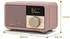 Roberts DAB+ Radio Revival Petite 2 Dunkelpink (DAB, DAB+, FM, Bluetooth), Radio, Rosa