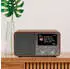 Albrecht DR 760 DAB+/UKW Radio mit ASA (DAB+ Bluetooth) Radio Silber Braun