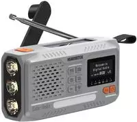 Marmitek RESQ100 grau Outdoor-Radio DAB,FM,Bluetooth,4500mAh,SolarPanel 1 (25008643)
