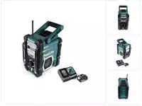 Makita DMR 112 RF1 Akku Baustellen Radio 7,2 - 18V Bluetooth DAB+ + 1x 3,0Ah...