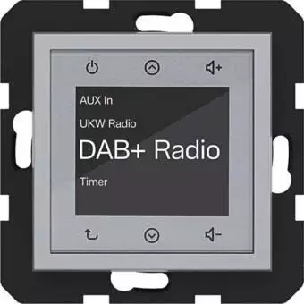 Hager Radio Touch UP DAB+ A.x/C.x titan matt