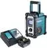 Makita DMR 116 RF1 Akku Baustellenradio 14,4 - 18 V AM FM AUX + 1x Akku 3,0 Ah + Ladegerät (AM FM) Radio Schwarz