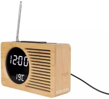 Karlsson Wecker Retro Radiowecker