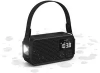 Philips Notfallradio "TAR3500/00" ( AM-Tuner FM-Tuner 3 W) Kurbelradio, LED-Leuchte,