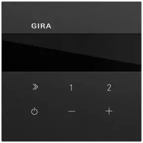 Gira Unterputz-Radio IP System 70 schwarz matt