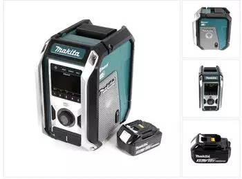 Makita DMR 115 F1 Akku-Baustellenradio DAB+ Bluetooth IP65 (DMR115F1)