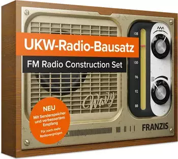 Franzis Kainka:UKW-Radio-Bausatz Radio Gold Braun