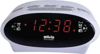 Silva Schneider UR 1195 Uhrenradio PLL UKW, weiß (241010)