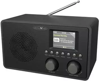 Reflexion HRA1824DAB+ schwarz (DAB+) Radio Schwarz