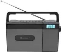 Soundmaster RCD1170SW sw Kofferradio UKW,CD,USB,Bluetooth,Akku