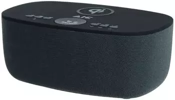A.I.C. Radiowecker 28 BT Bluetooth, Qi-Laden, Dual-Alarm, UKW, schwarz (AIC-28-BT)