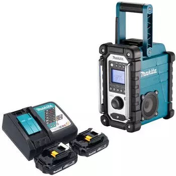 Makita DMR116 RY + 2x Akku 1,5 Ah + Ladegerät