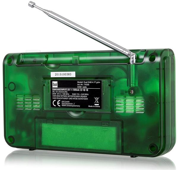 Taschenradio Allgemeine Daten & Ausstattung Dual Dab 4.1 grün