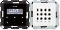 Gira 228003, Gira 228003 UP-Radio RDS Lautsprecher System 55 Reinwei&szlig;