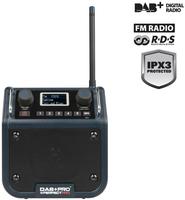 PerfectPro Baustellenradio DABPRO, DAB+, FM, AUX, Bluetooth