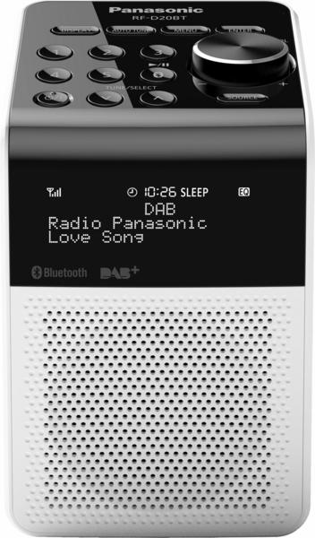 Tragbares Radio Eigenschaften & Allgemeine Daten Panasonic RF-D20BT schwarz/weiß
