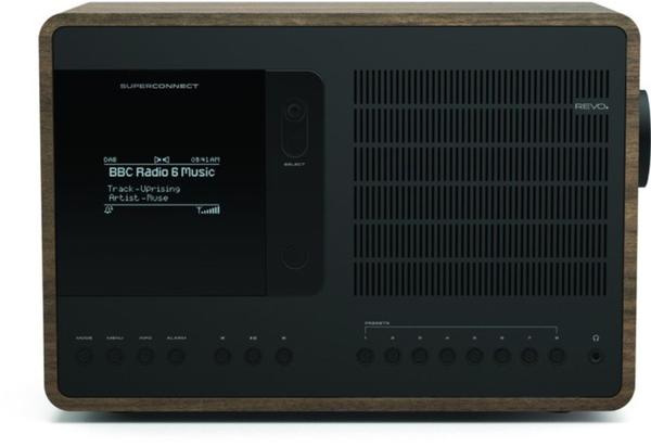 Digitalradio Eigenschaften & Ausstattung Revo SuperConnect walnuss/schwarz