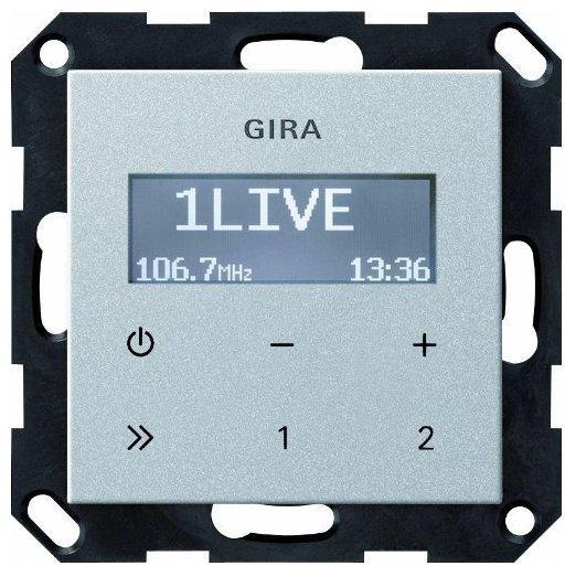 Gira Unterputz-Radio RDS ohne Lautsprecher Aluminium (228426) Test ❤️ Jetzt  ab 90,63 € (April 2022) Testbericht.de