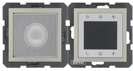 Berker Radio Touch mit Lautsprecher B.7 Edelstahl lackiert (28808916)