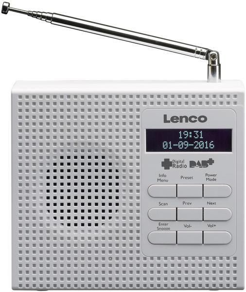 Lenco PDR-020 weiß