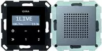 Gira 228028, Gira 228028 UP-Radio RDS Lautsprecher System 55 Anthrazit