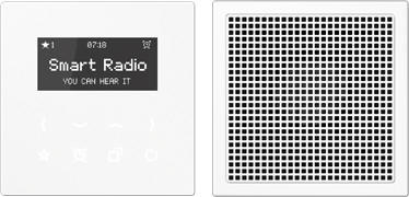 Jung Smart Radio DAB+ Bluetooth, Set Mono DAB A1 BT WW