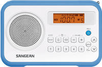 Sangean A500302, Sangean PR-D18 (Traveller 180) White/Blue
