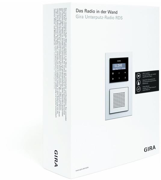 Gira Unterputz-Radio RDS Verkaufspaket (2400100)