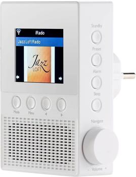 VR-Radio Steckdosen-Internetradio IRS-300 mit WLAN, 6,1-cm-Display, 6 Watt